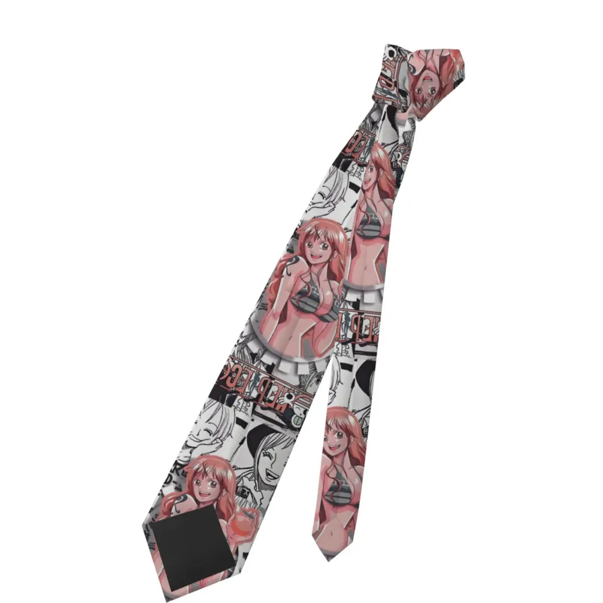 Gepersonaliseerde N-Namies films stropdassen voor mannen klassieke anime zijden bruiloft stropdas