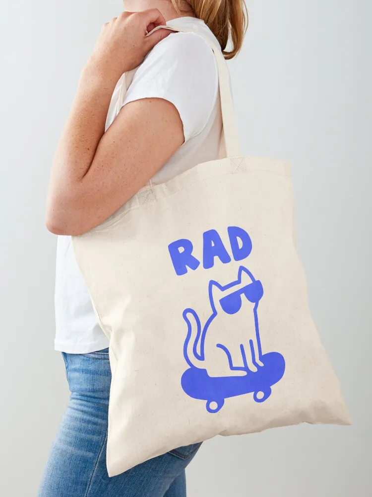 

RAD CAT Tote Bag Customizable tote bag eco bag folding tote bags cloth bags large size bags