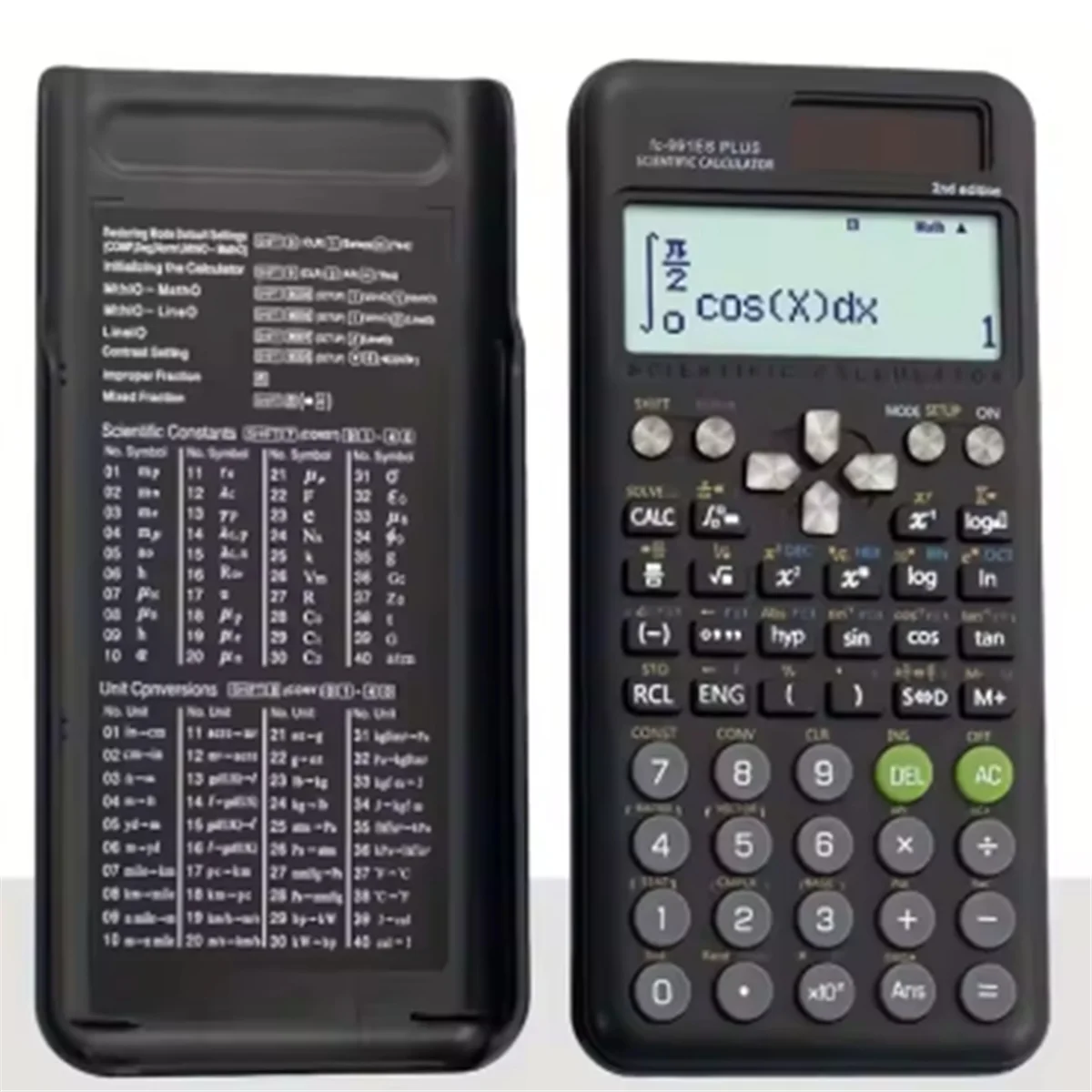 AA98 FC-991 ES PLUS Multifunctional Science Function Calculator-417 Function Specially Designed for Student Exams