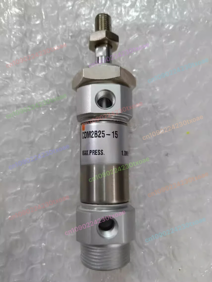 SCDM2B25-15 Air Cylinder 25Mm Bore 15Mm Stroke Double Acting With End Lock For Fall Prevention