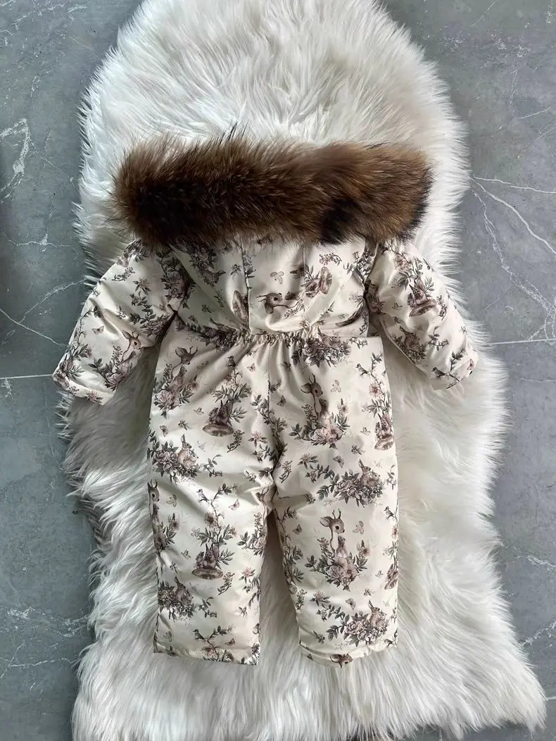Herbst-Winter-Kinder-Baby-Mädchen-Baumwoll-Blumen-Overalls, einreihig, niedlich, schick, Baby-Overall, Kinder-Einteiler-Hose – Detail 6