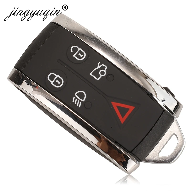 jingyuqin 315/434Mhz 5WK49243 Remte Key 5 BTN Fob For Jaguar XF XFR XK XKR X-TYPR S-TYPE 2007-2012 ID46 PCF7953A Keyless Entry