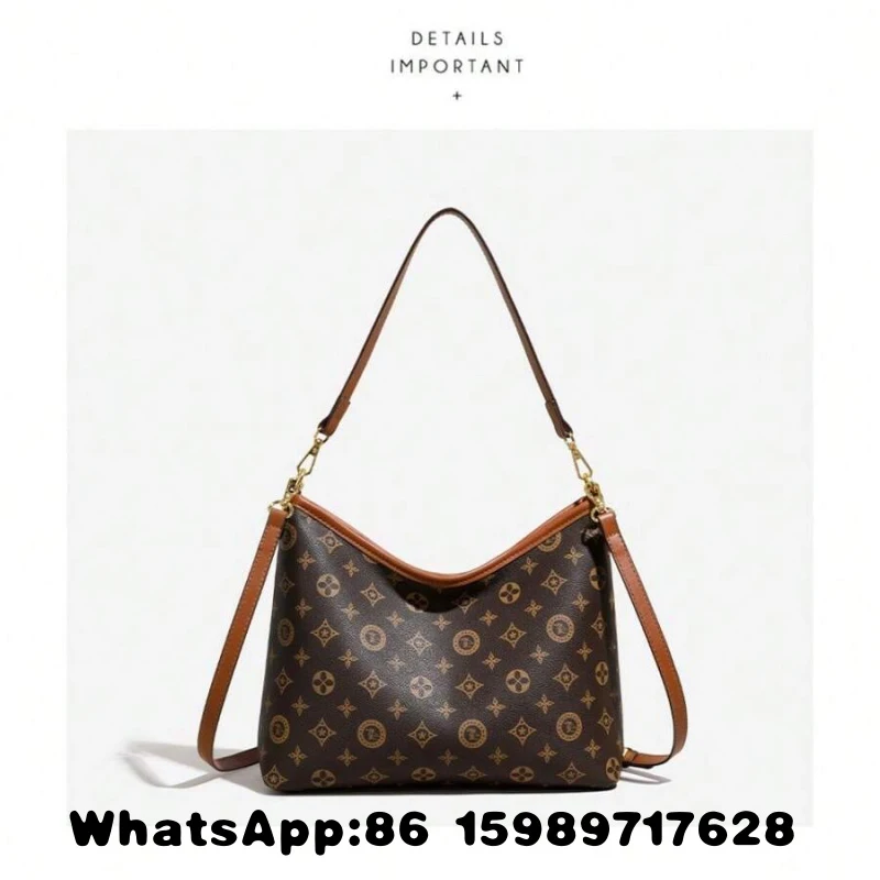 

2026 Minimalist Luxury Bag For Women Designer Crossbody Handbag Elegant Leather Tote Vintage Fashion Large Capacity Bag