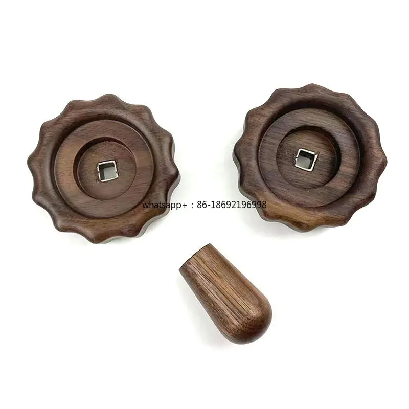 APP/R58/V60 Semi-automatic Coffee Machine Walnut Modification Kit Knob Pull Rod