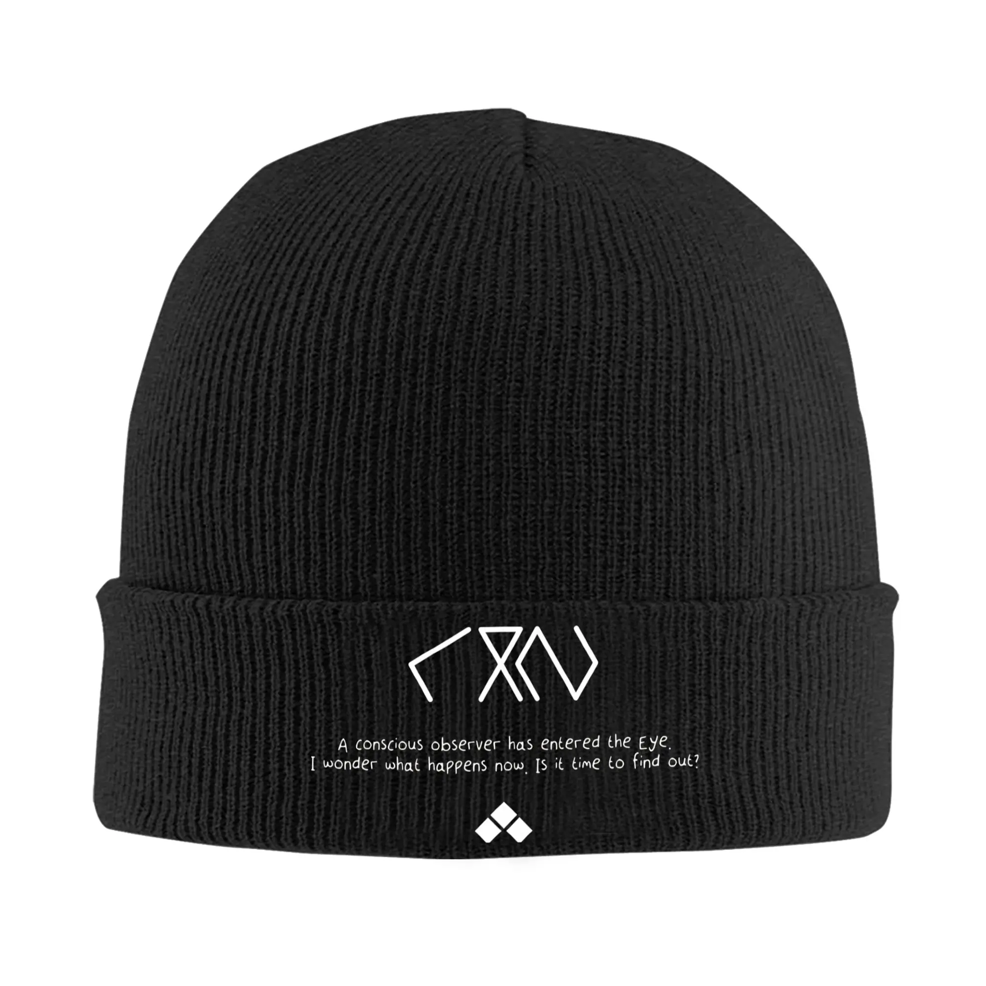 Outer Wilds Eye Of The Universe Coordinates Hat Beanie  Hats Warm Acrylic  Casual Eye Of The Universe Coordinates Cap