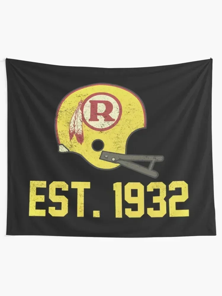 Redskins est. 1932 [Vintage Distressed] Shirt Tapestry Living Room Decoration Room Decorator Tapestry