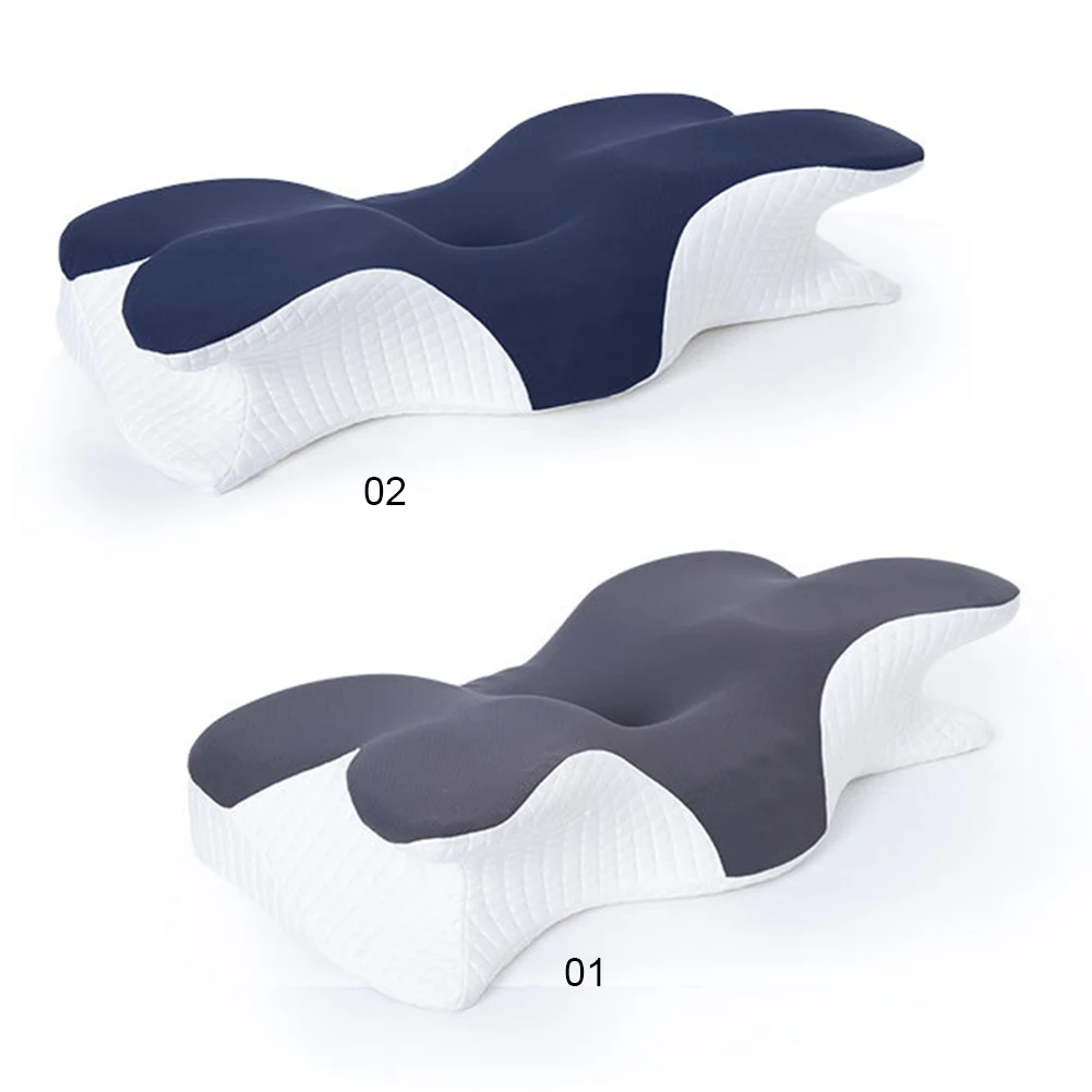 

Ergonomic Sleep Cervical Vertebra Pillow Neck Protection Side Sleeping Butterfly Pillow Sleep Cervical Orthopedic Neck Pillow