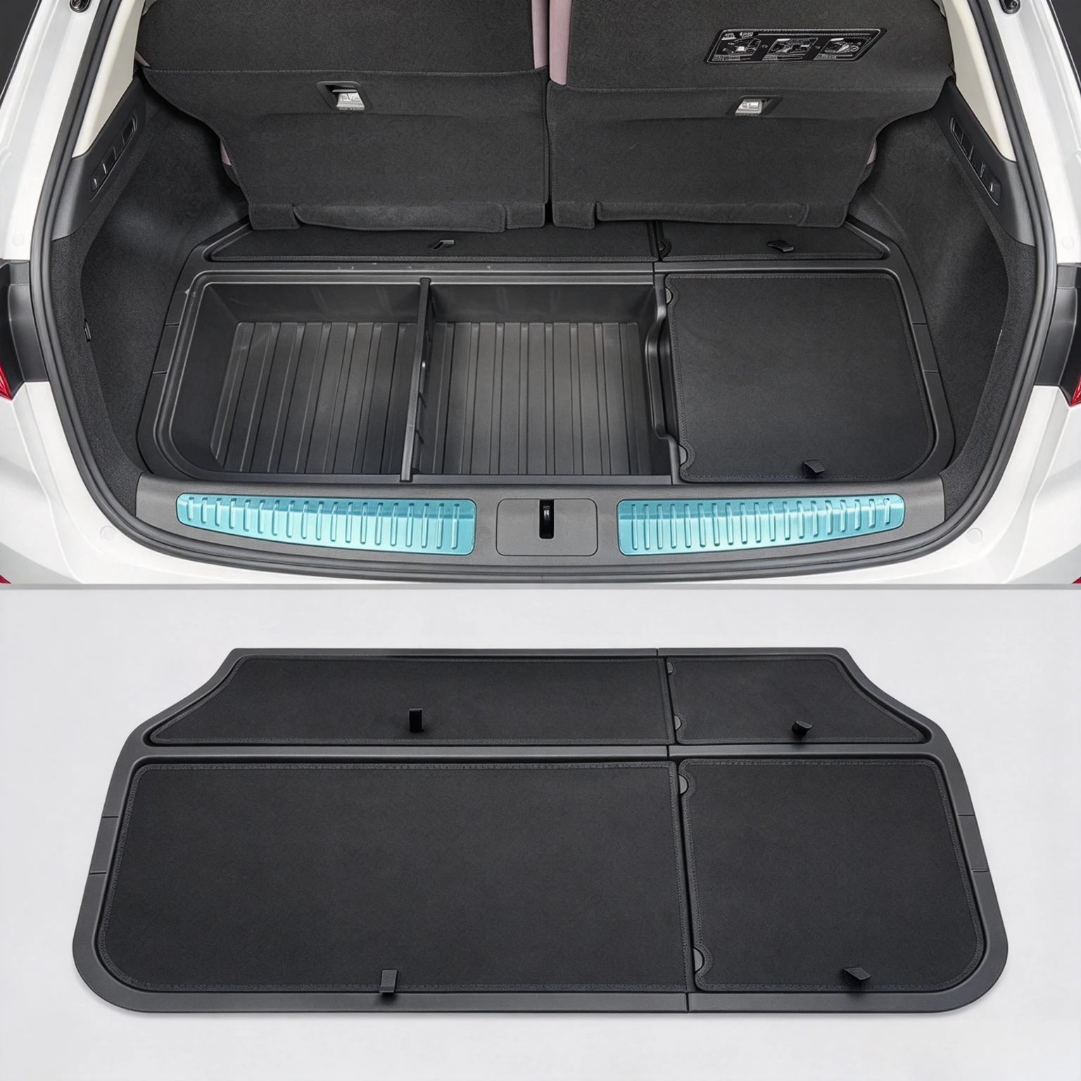 Rear Trunk Storage Box For Xpeng GX 2026 Large Capacity Tailbox Organizer Container Box Interior Tidying Accessories