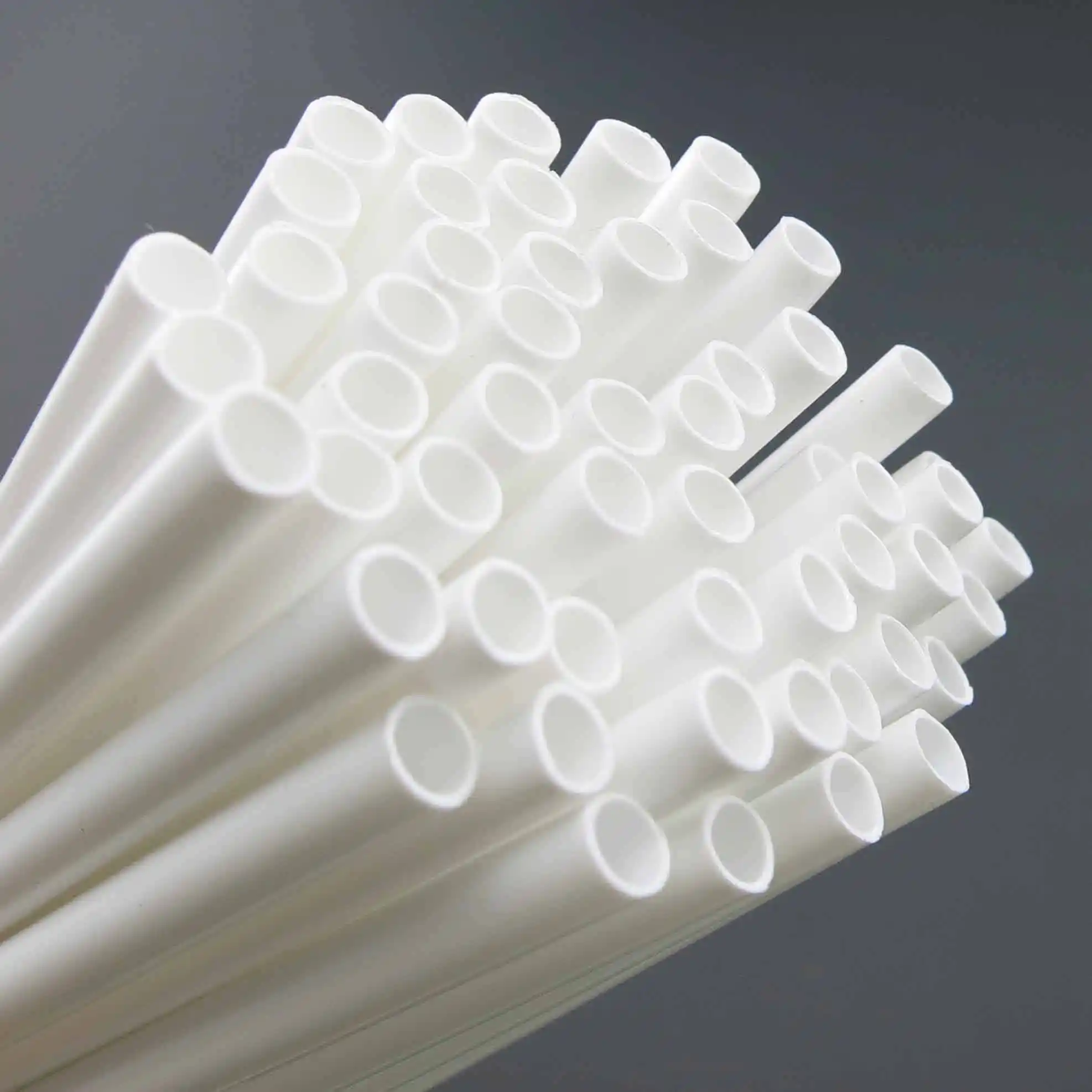 10-200pcs White Hollow Round PP Tube ID 2.5mm OD 4.1mm 110mm Length Plastic Tube DIY Handmade Model Accessories