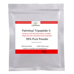 Hot Sell 50g-1000g Palmitoyl Tripeptide-5 Enhance skin elasticity/reduce wrinkles ,High quality, free shipping