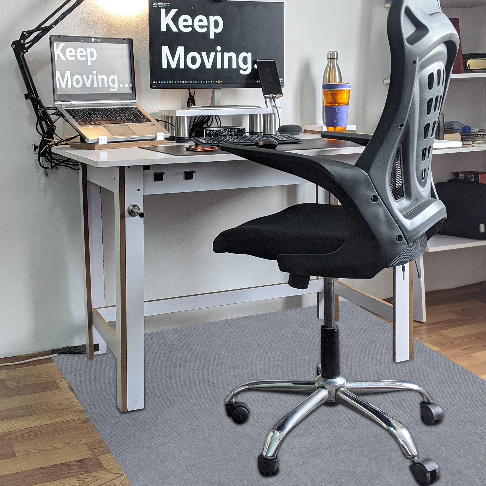 

Office Desk Chair Non Slip Floor Mat Hardwood Protector Polyester Mats for Kitchens Bathrooms Entrances Doorways Thick Pressure