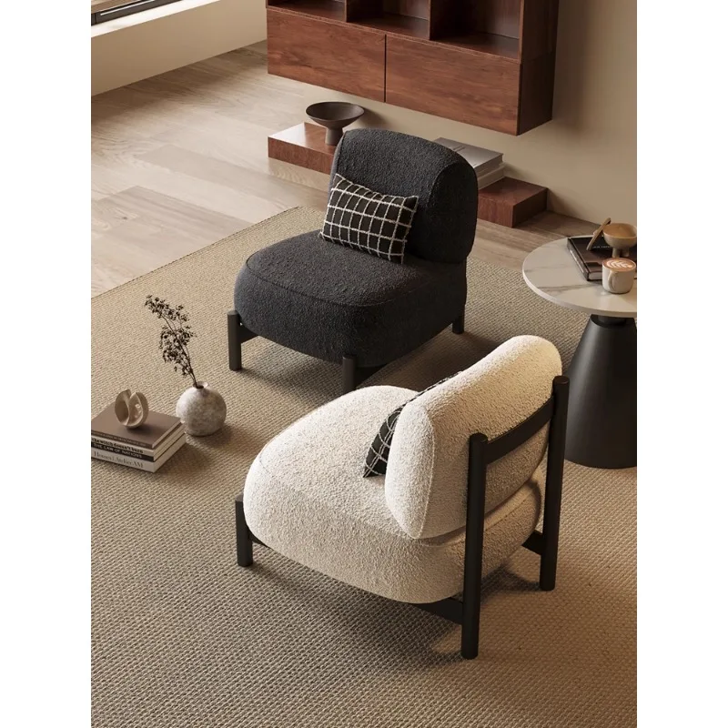 

Single sofa chair bedroom balcony lazy sofa retro casual chair