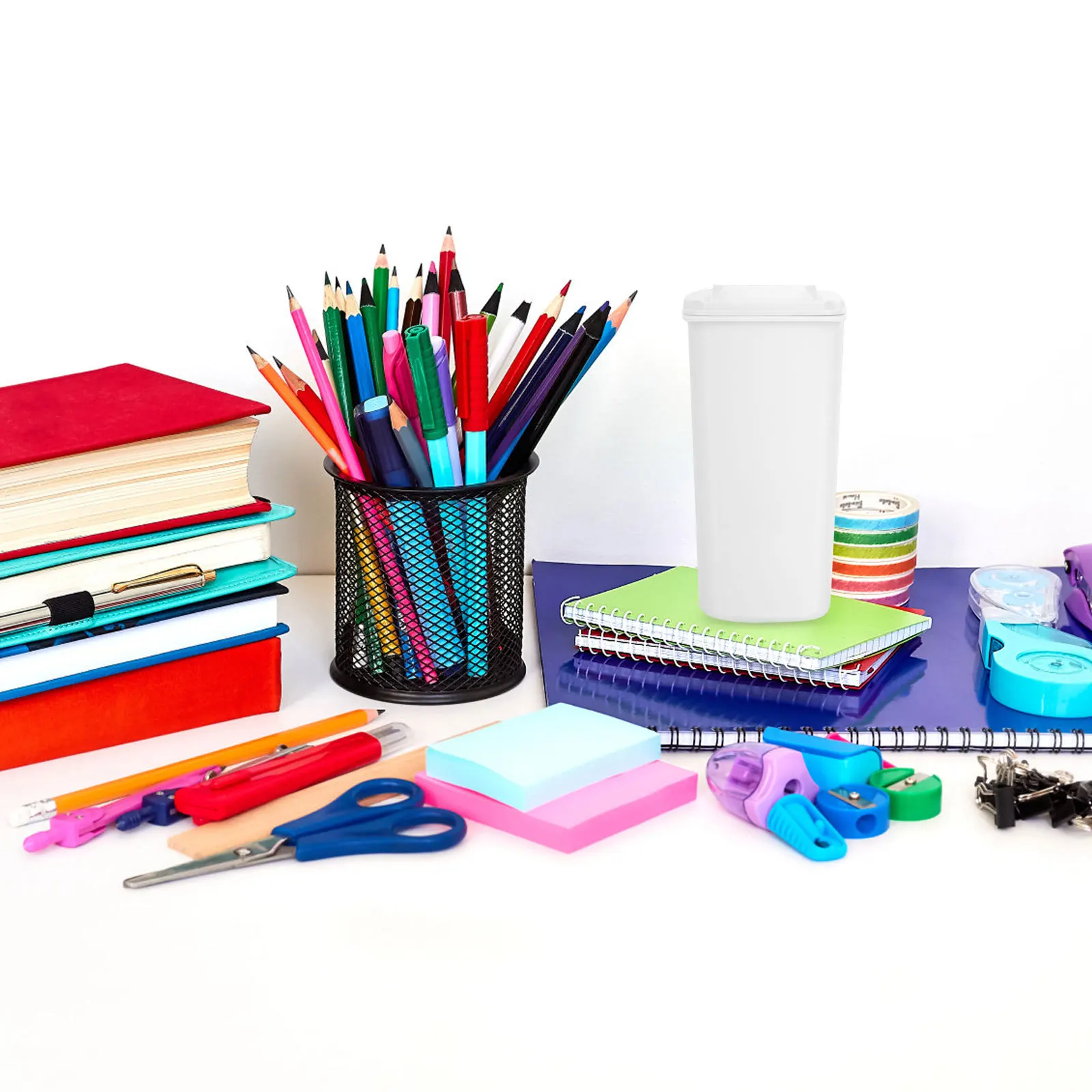 

4pcs Lidded Trash Can Small Desktop Garbage Bin For Home Office Bedroom Kitchen Waste Basket Plastic Dust Bin Compact Rubbish