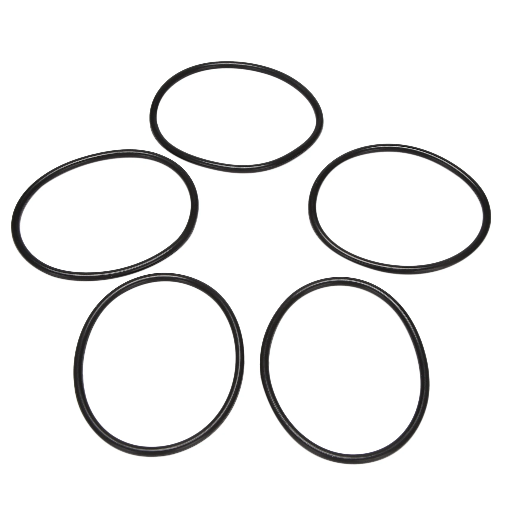 20 Pieces 100 mm Outer Diameter 5 mm Thick Rubber Seal Oil-Filtered O-Rings image 3