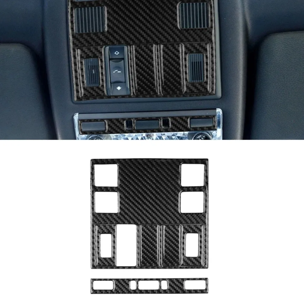 

LHD para BMW X3 E83 2004 - 2010 luz lectura fibra carbono y Panel Control techo solar pegatina interiores accesor