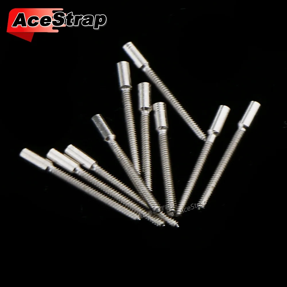 10pcs Winding Stem Extensions 11.5mm Watch Stem Extender Rod 0.9mm Thick Repair Tool silver for Watchmaker Watches Accessories