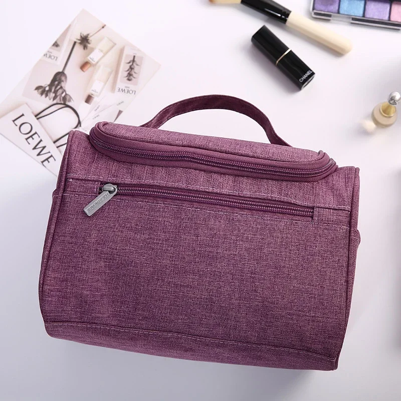 2023 Waterproof Hook Up for Women Cosmetic Bag Travel Organizer Men Makeup Bag Make Up Case Bathroom Toiletry Pouch Wash Neceser