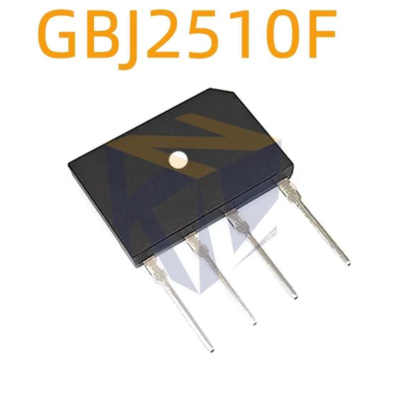 3pcs GBJ2510F Lite-On Lt Rectifier Bridge Flat Bridge Stack J2510F GBJ2510 J2510