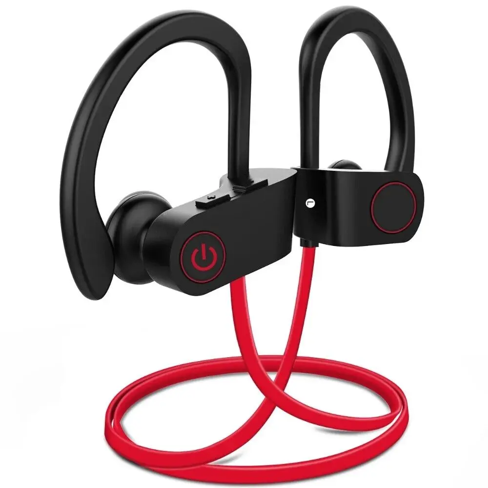Nieuwe Draadloze Oortelefoon Bluetooth 5.0 Waterdichte Sport Headset Oordopjes Geluid Magnetische Nekband Headset Sport Oor Haak Hoofdtelefoon