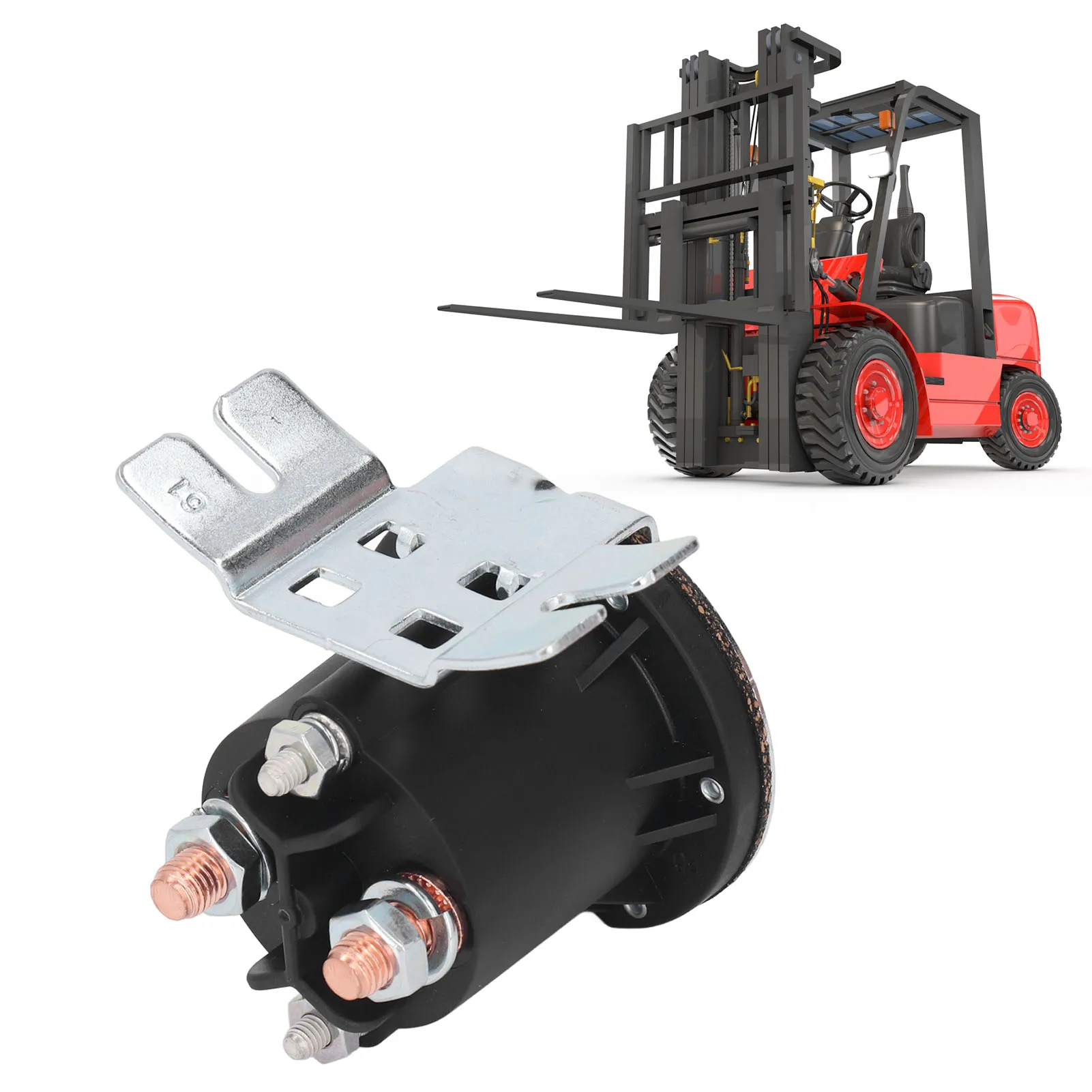 

Oil Pump Contactor Oil Pump Contactor High Sensitive Stable 684 2461 212 17 Replacemant for TROMBETTA Forklift DC24V 150A