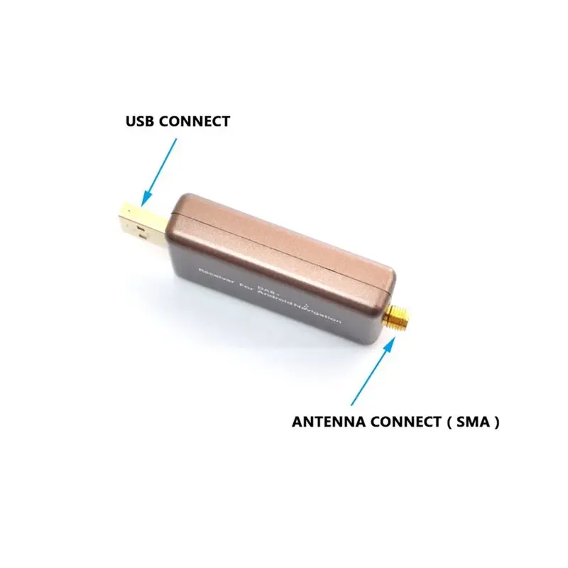 ABKI-European Universal High Sensitivity Connection For Android Multimedia System DAB+ Car Receiver USB Plug& Play Functionality