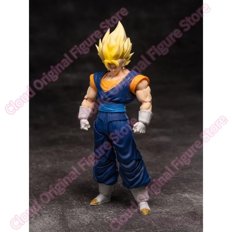 In Stock Mp Studio Vegito Ghost‑Mask Night Stalker Version A, Vegito 3.0 Body, Super Saiyan Yellow Hair Collectible Model Toys