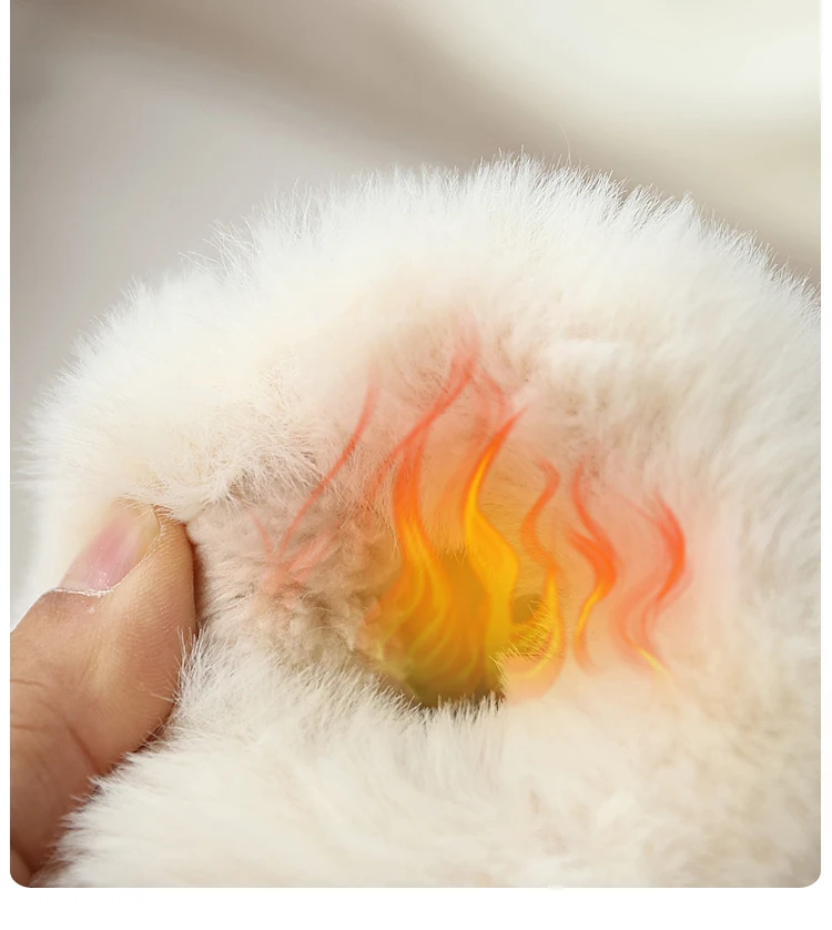 لطيف الكرتون الشتاء الأحذية للأطفال صبي الفتاة أفخم الأحذية سميكة الدافئة المخملية فو الفراء الثلوج الأحذية للطفل أحذية أطفال