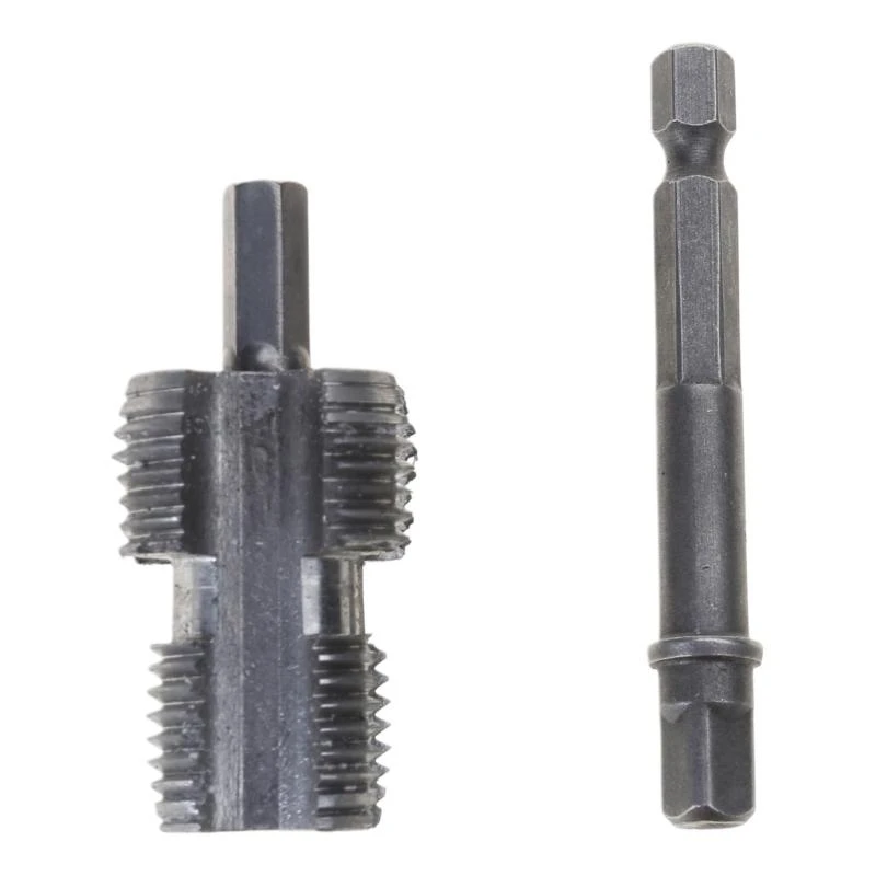 

E8BD Easy to Use PVC Thread Maker For Electric Drills, Provide Reliable Threading Suitable for Plumbing Home Professional Use