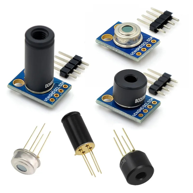 1 قطعة GY-906 MLX90614ESF جديد MLX90614 BAA BCC DCI DAA DCC وحدة استشعار درجة الحرارة تماس متوافقة