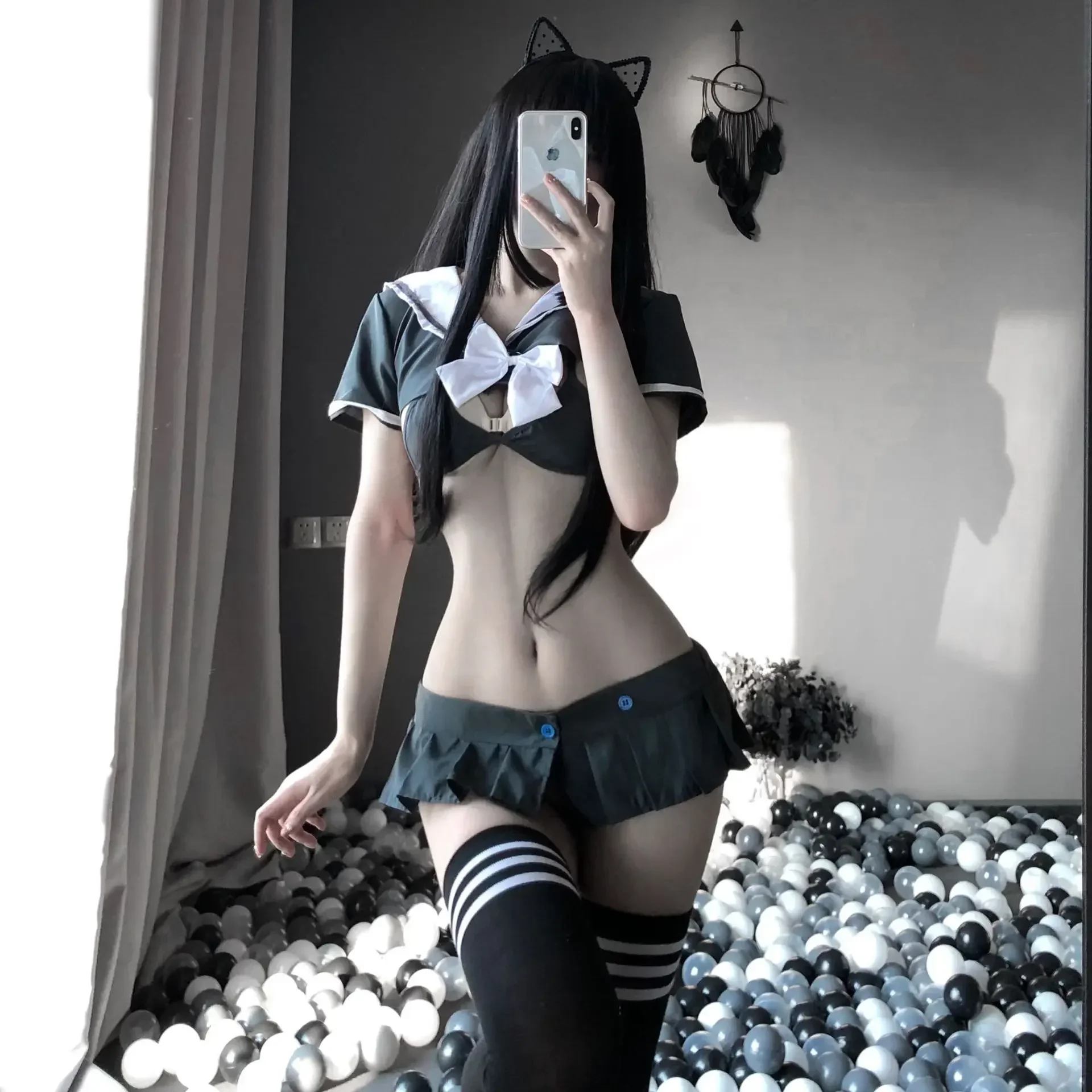 Porn School Girl Cosplay Women Sexy Lingerie Costumes Student Uniform Outfit Cheerleader Mini Skirt Erotic Sex Dress