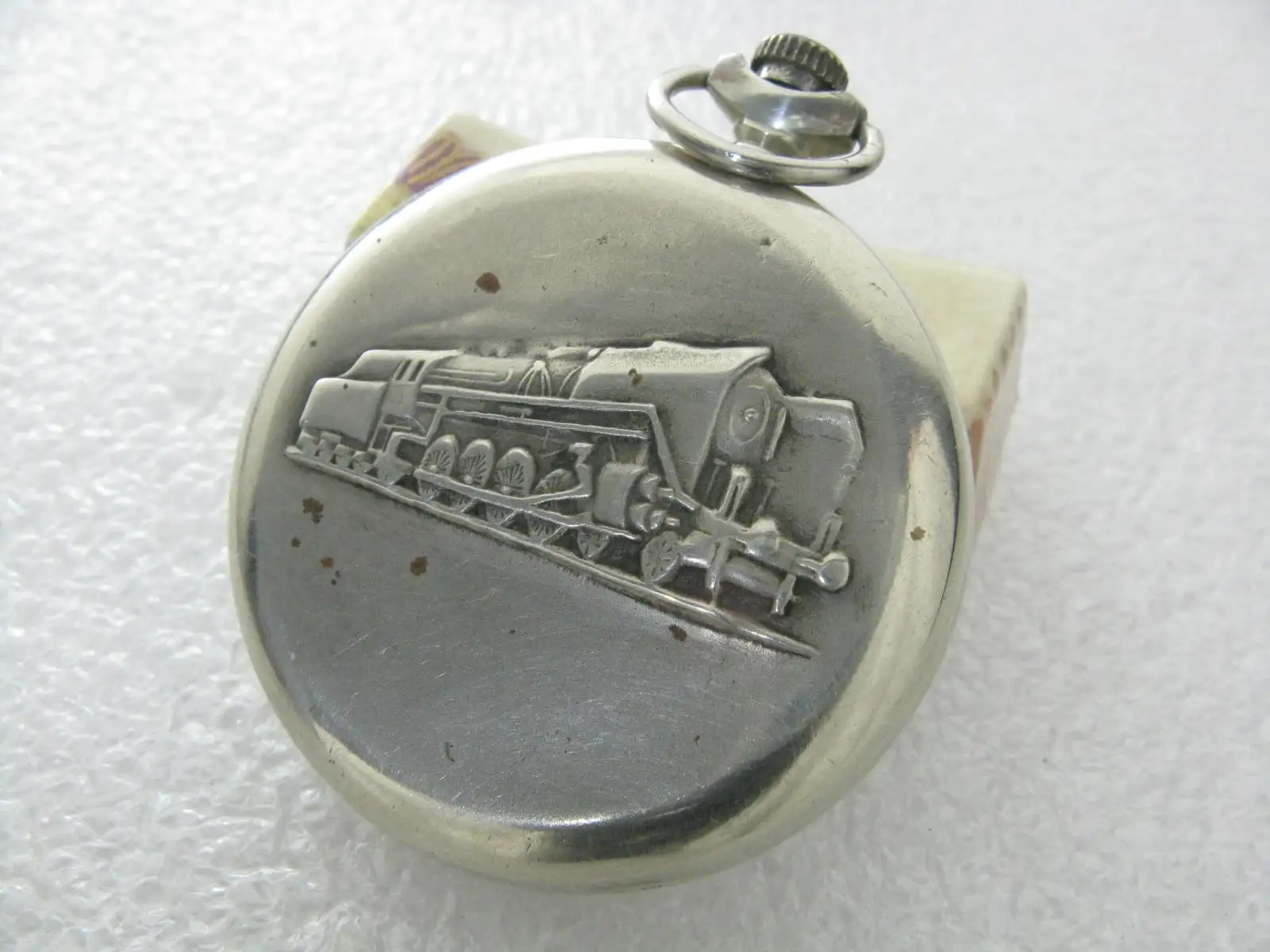 Soviet subsidiary seconds Railway pocket watch used locally in Korea（Russia OEM）