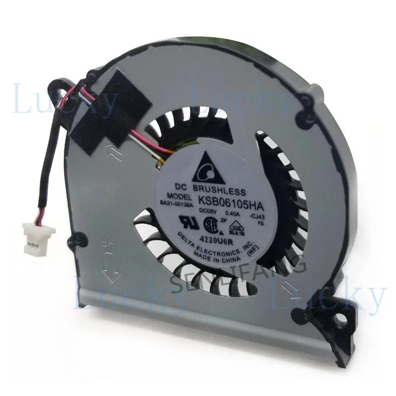 f  CPU Fan For Samsung NP740U3E 740U3E 730U3E BA31-00139A KSB06105HA-CJ43 5V 0.40A
