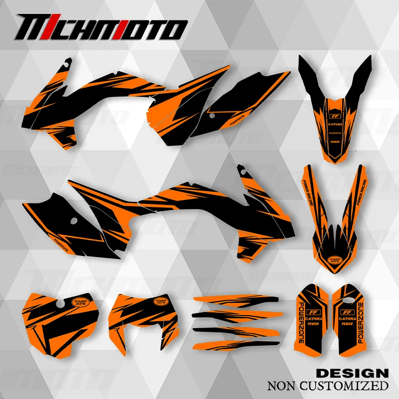 

MCHMFG New Style Graphics Decals Stickers Kit For KTM SXF 2013 2014 2015 EXC 2014 2015 2016