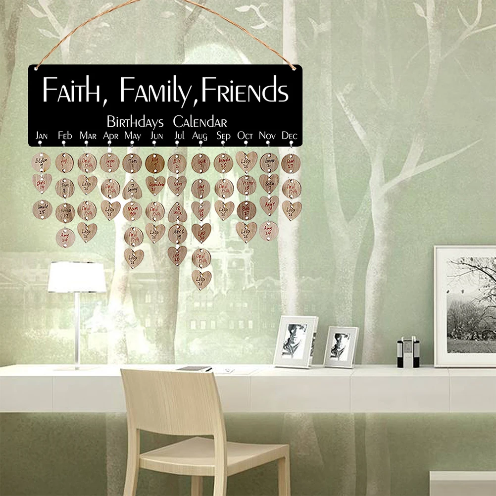 

Календарь, доска для праздничного напоминания, табличка с днем рождения, настенный декор, семейное дерево для классной комнаты