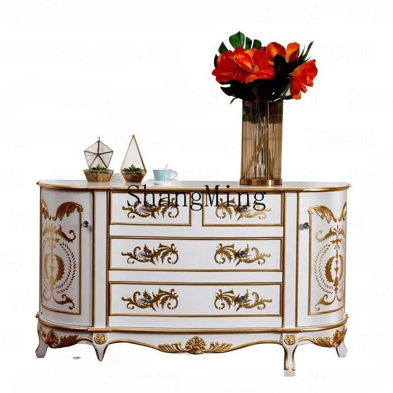 

ZYY entrance luxury paint home decoration cabinet living room partition bedroom locker