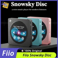 Reproductor de música de disco Fiio Snowsky, calidad de sonido HIFI, reproductor MP3 portátil de alta resolución, Bluetooth 5,4, WiFi, USB, AUDIO, compatible con SPDIF