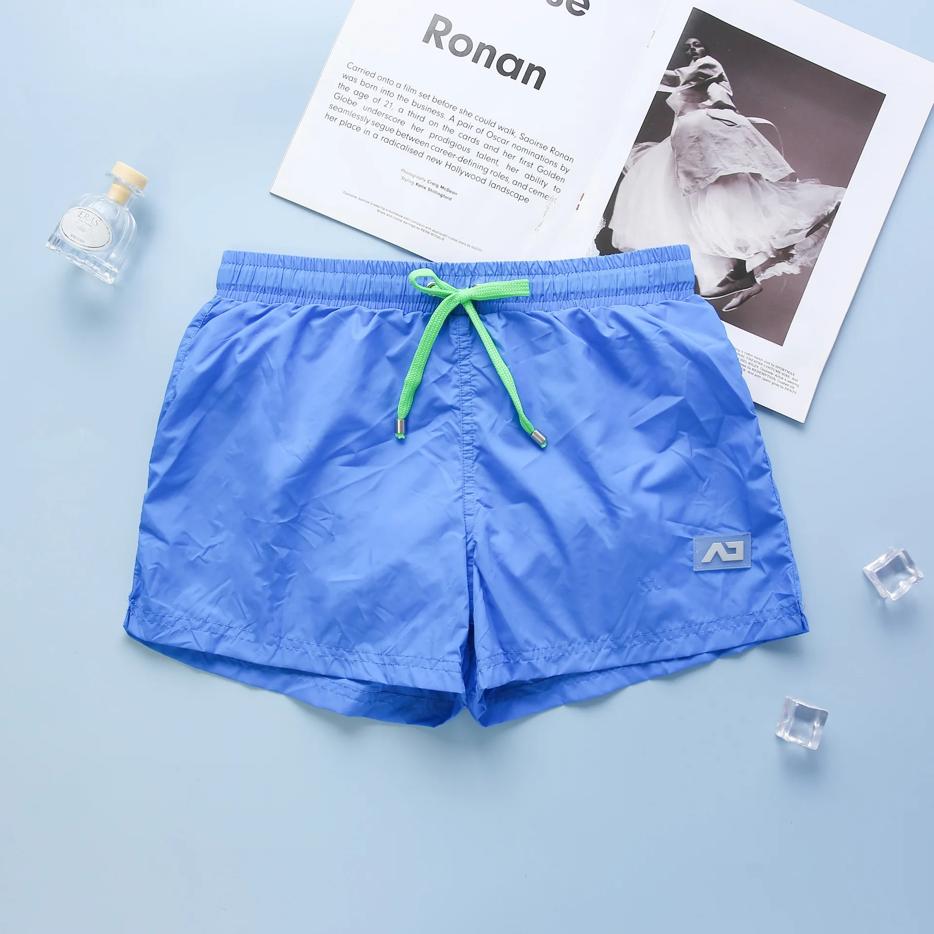 ADDICTED new quick-drying men's and women's shorts breathable casual beach sports loose couple swimming trunks tide AD4-M356