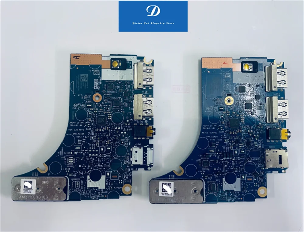 FOR Dell Latitude 7450 7650 LS-N411P 0XCH82 08C8GX USB Switch Audio Board