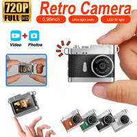 Magecam Retro Camera 720p Portable Vintage Very Small Camcorder 0.96 Inch Screen CCD Mini Camera Indoor Outdoor for Photography