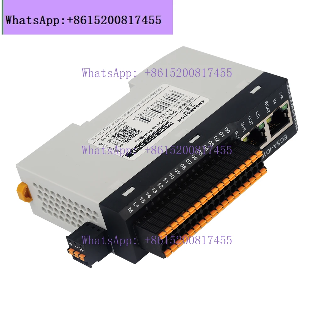 

EC3A EtherCAT Remote IO Bus Module Analog Digital Temperature Module PNP NPN 16I 16O EC3A-IO1631 EC3A-AE0830 EC3A-AQ0820