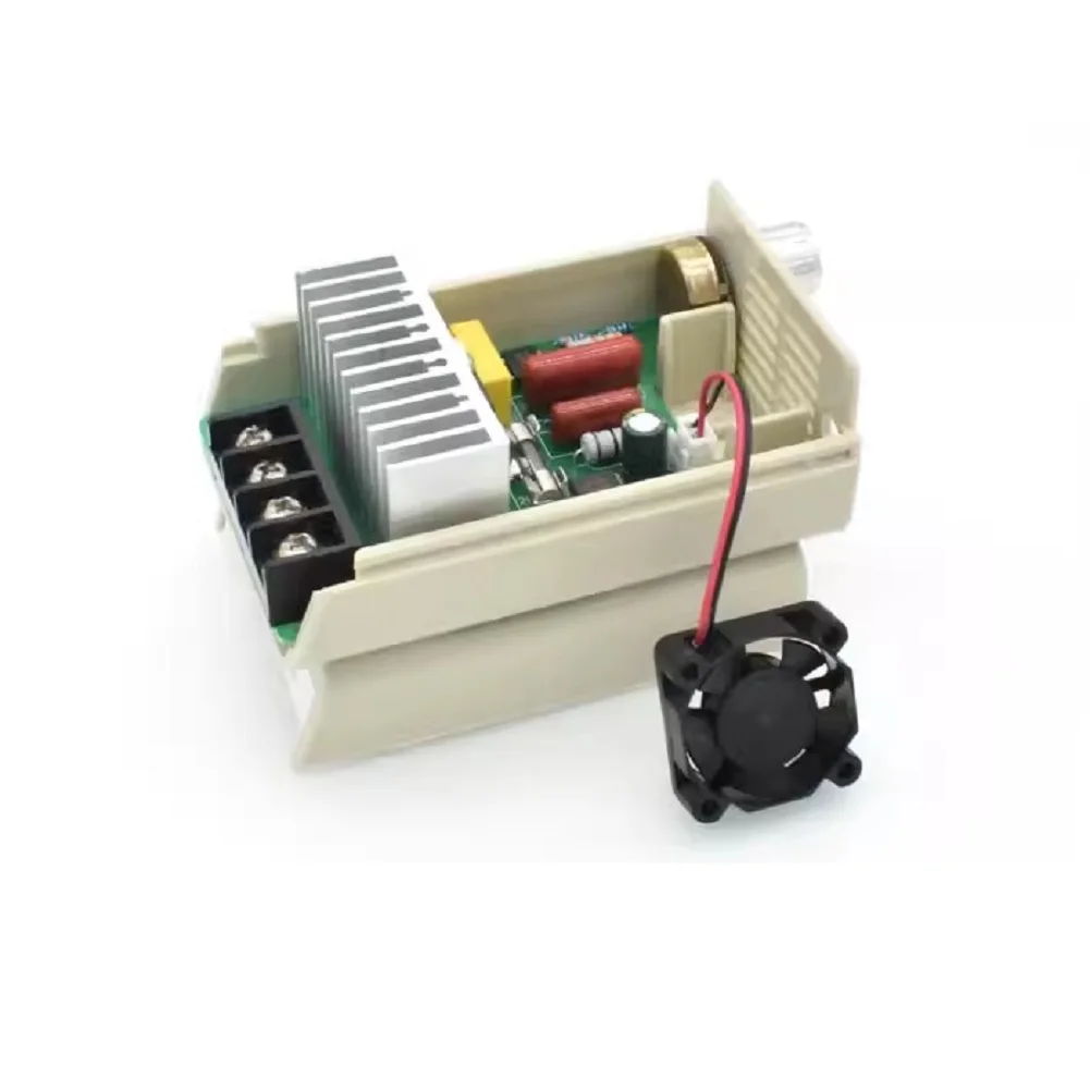 Pressure Controller Kit 4000W Power Output 0-220V AC Voltage Controller With Air Cooling Fan For Dimmable Lighting Speed Tools