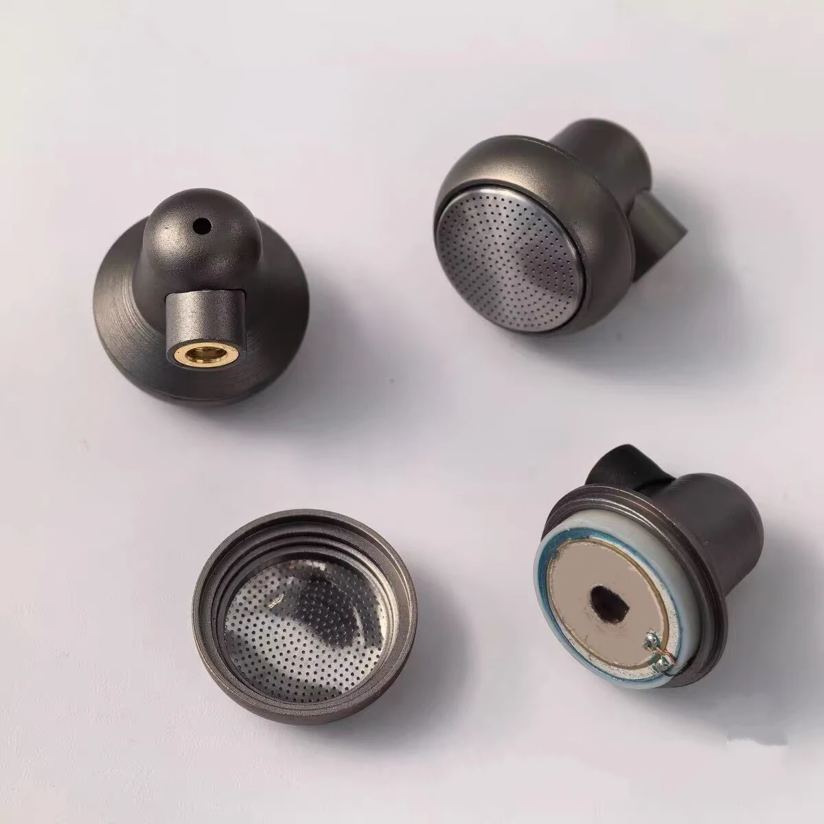 Słuchawki XSL T09 z płaską główką, metalowe, z ceramicznym dynamicznym przetwornikiem, złącze MMCX, jakość dźwięku HIFI — zdjęcie produktu 6