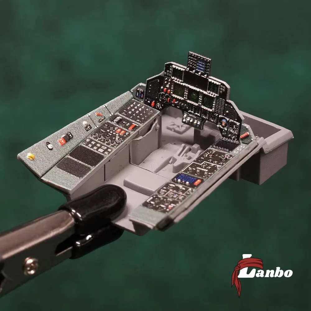 Lanbo 모델 3D 프린트 조종석 J-15 48175 KINETIC 1:48 모델 조립 키트용