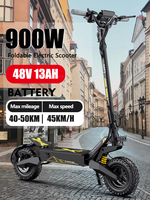 DUOTTS 2025 NEW T10 Hot Selling 900W 48V 13AH Electric Scooter  Max Speed of 50KMH Max Range of 40KM Foldable Electric Scooter