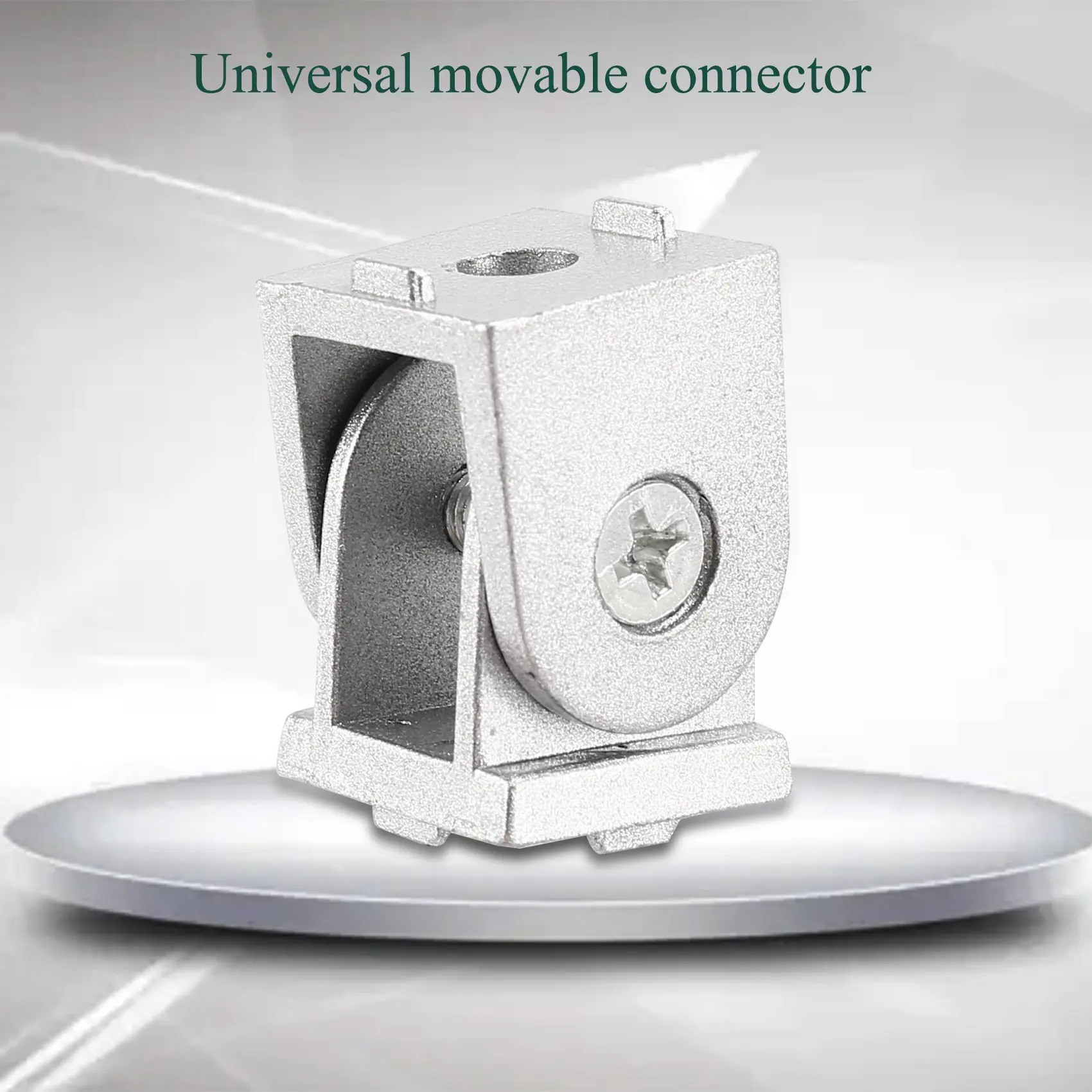 HEIßER 2 Teile/los Legierung Flexible Pivot Joint Stecker Für Eu Standard Aluminium Extrusion Profil 2020
