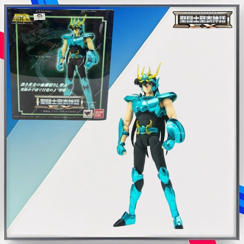 

In Stock Saint Seiya Bandai Saint Clothes Myth EX Bronze New Dragon Purple Dragon Collection Gifts Toys
