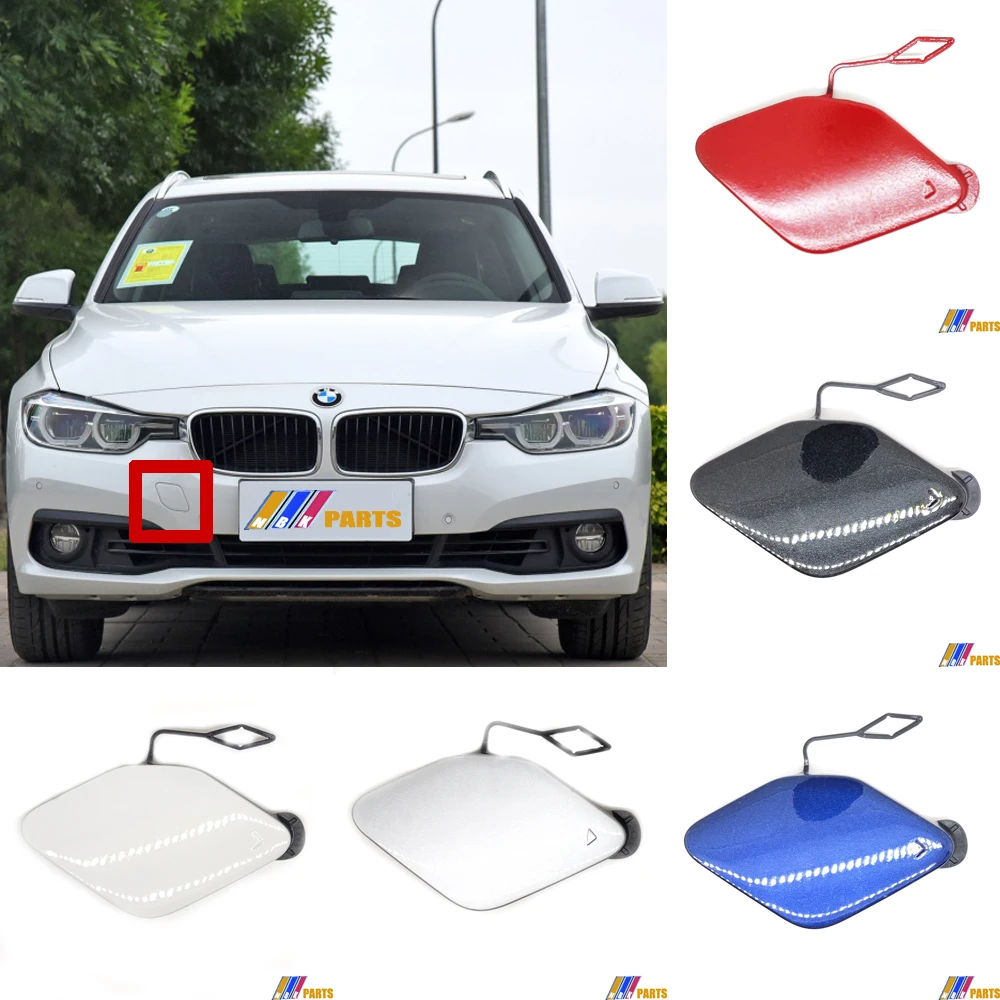 Fit 16-18 BMW3 F30 LCI Sedan F31 LCI Wagon 320i 325d 328i 330d 330e 330i  340i  FRONT TOW COVER 