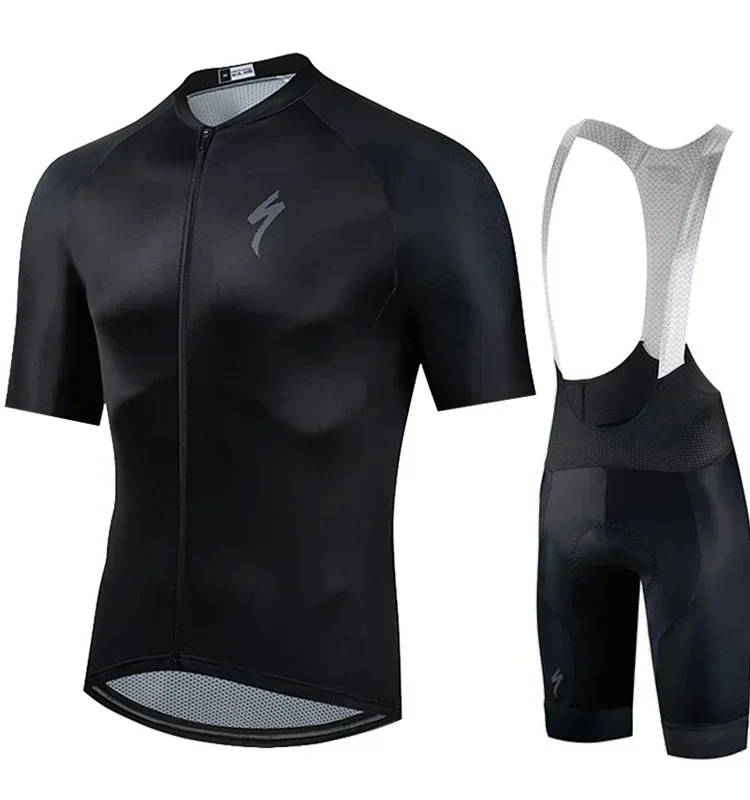 New Style Short Sleeves Cycling Jerseys Bib Short Ropa Ciclismo Bicicleta Mountain Bike Maillot Clothing Bicycle Clothes 19D Pad