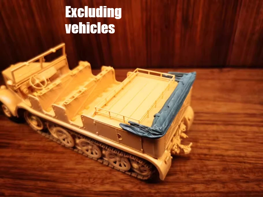 1: 35 Cast Resin Model Assembly Kit, GK, DB10 Tractor (canopy), Unpainted