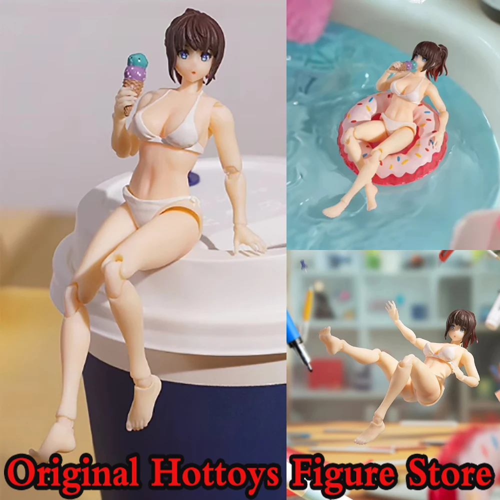 

LADOTOYS PG-01 1/12 Scale Soldier Swimsuit Beauties Pocket Girl Series Full Set 6-inches Action Figure Model Collection